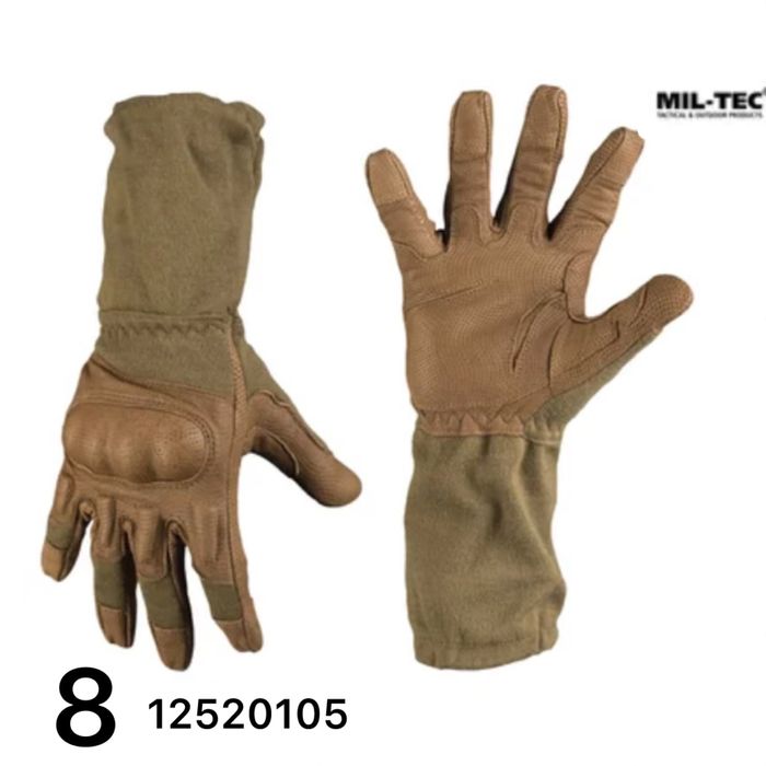 Тактичні рукавиці Mil-Tec армійські військові Німеччина ЗСУ Мілтек