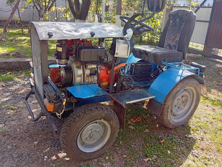 Трактор саморобний,зубр,дизель