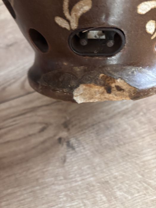 Piecyk elektryczny termofor Bolesławiec ceramiczny