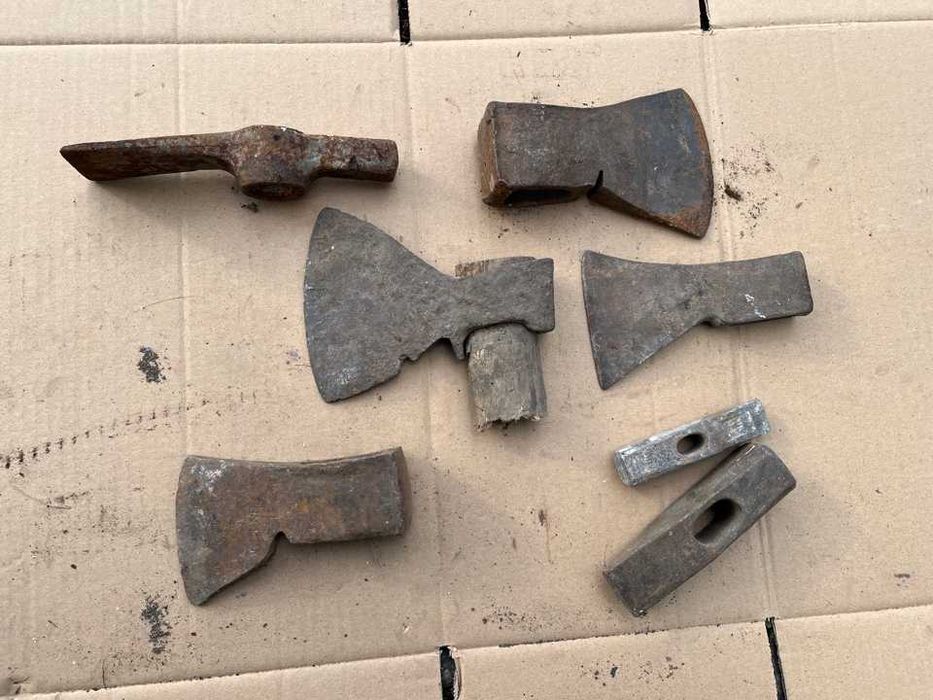 Stare Toporki Siekiery młotki