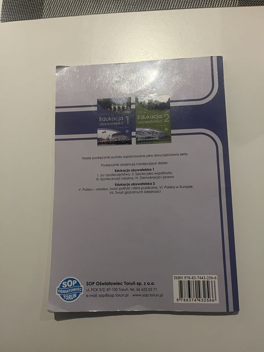 Ksiazka edukacja obywatelska 1