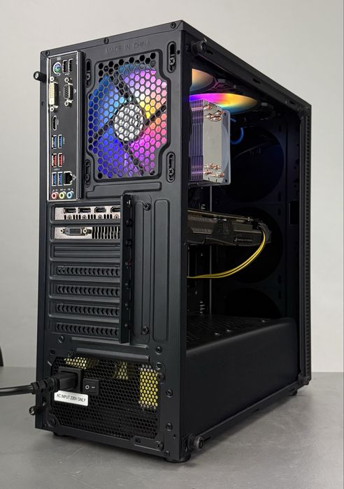 Ігровий ПК!! Ryzen 5 2600, GTX 1060, ОЗУ DDR4 16gb, SSD, HDD