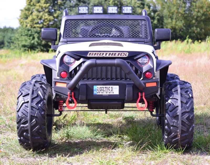 Auto samochód na akumulator JEEP BROTHERS SUV DŻIP autko pojazd RC