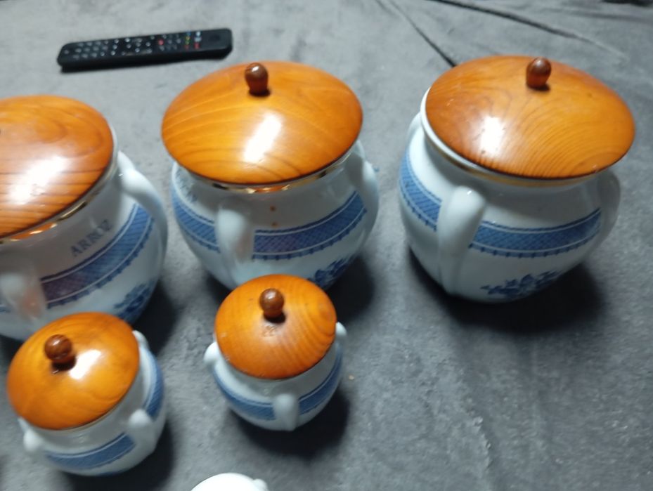 Conjunto de porcelana de cozinha