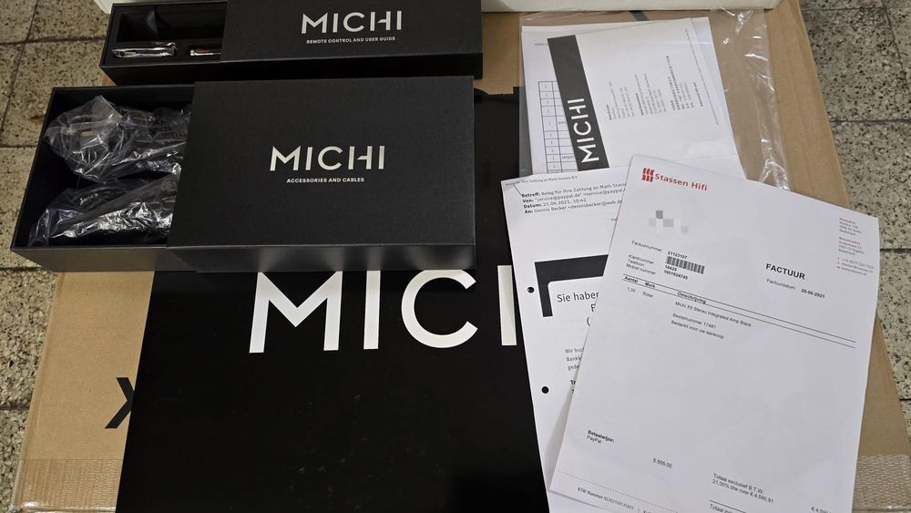 Wzmacniacz Rotel MICHI X5 S1 jak nowy, możliwa zamiana na Michi X3