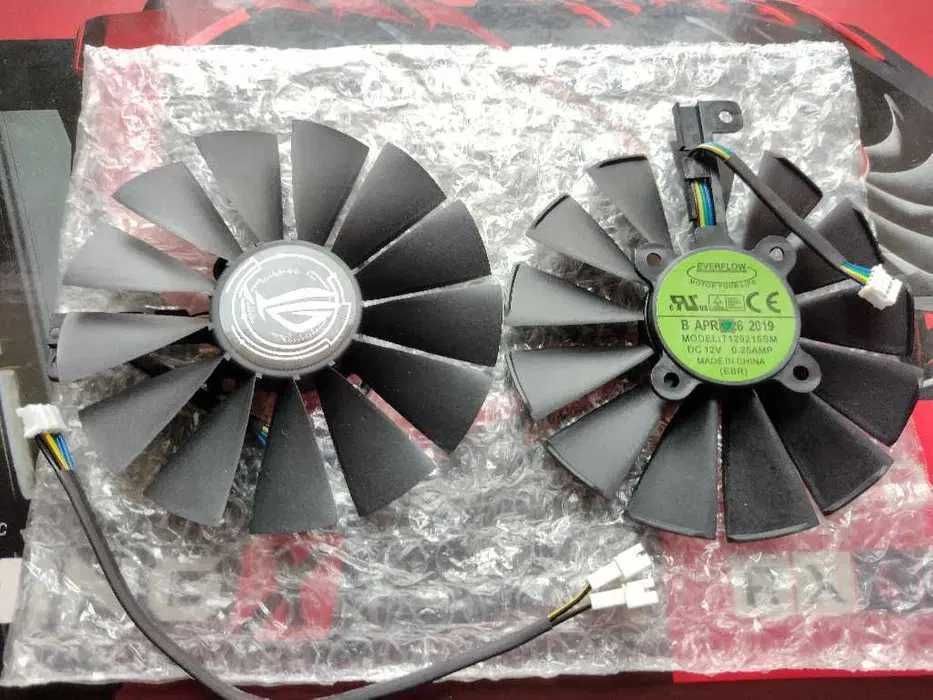 Wentylator ASUS STRIX RX 580,480 GTX 1050Ti,1070,980 RX 570, 470