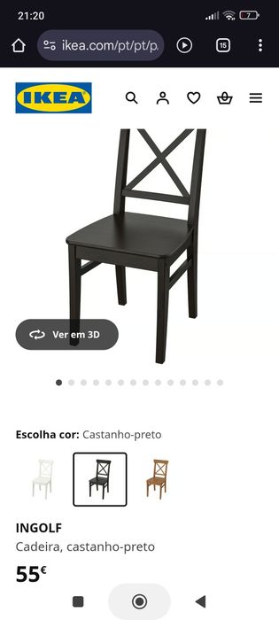Caldeiras ikea preta wengue
