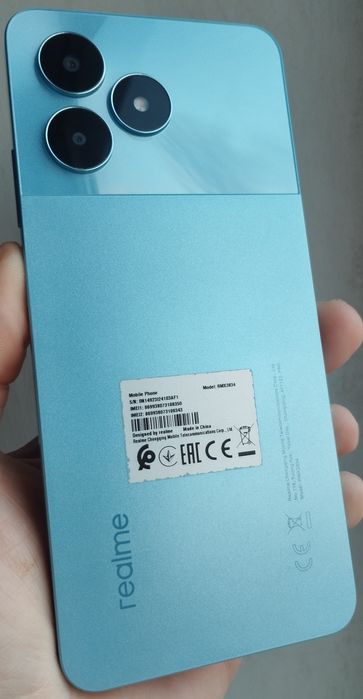 Realme Note 50  12/128 Blue (Android 15 ,5000 mAh) отличное состояние