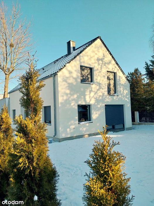 Nowy, wykończony dom z 2025r. Cena z lokalem użytkowym.