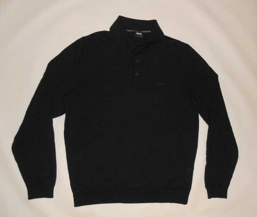 Sweter Hugo Boss Banet-E (M) 100% Wełna Virgin Wool