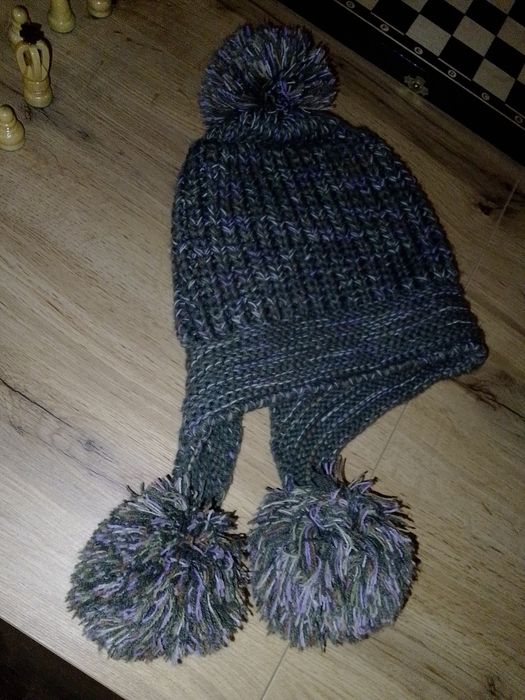 Czapka zimowa damska styl norweski