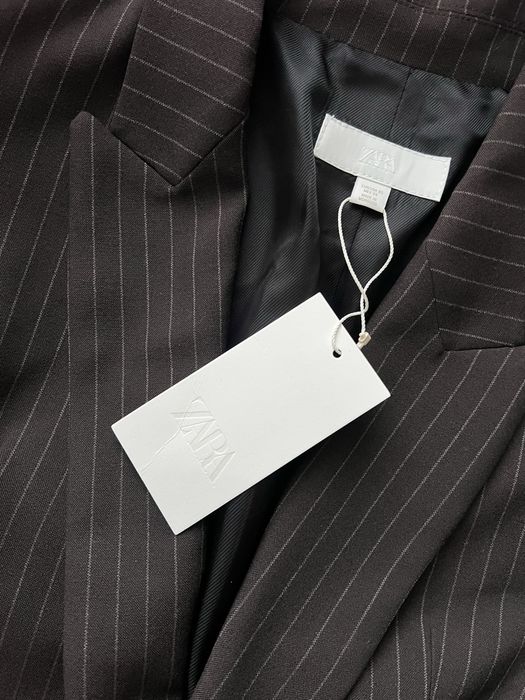 Пиджак Zara в полоску