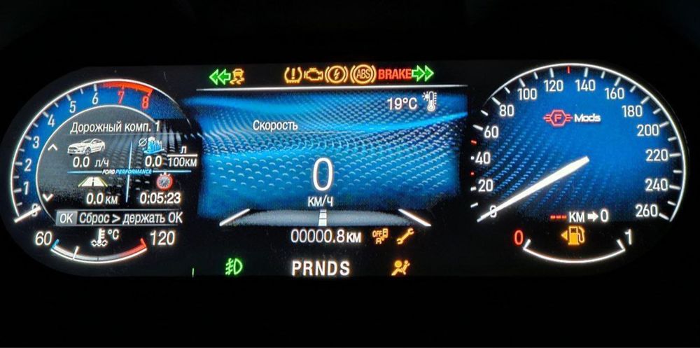 Приборка панель приладів спідометр Ford Fusion Mondeo