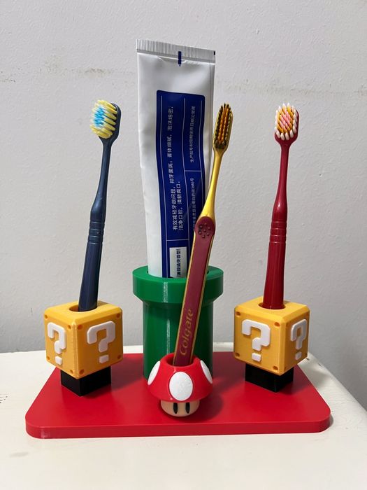 Porta pasta de dente e caneta