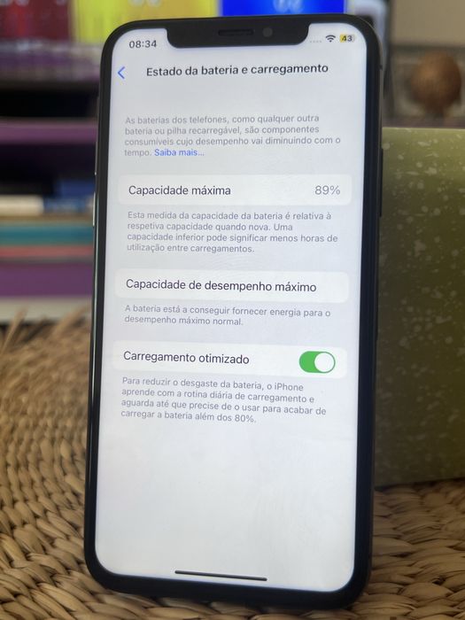 Iphone X preto 64gb