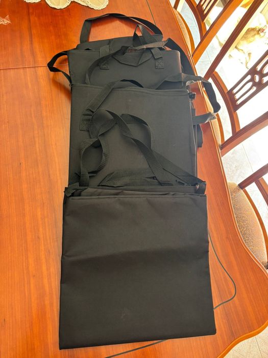 3 bolsas de arrumação