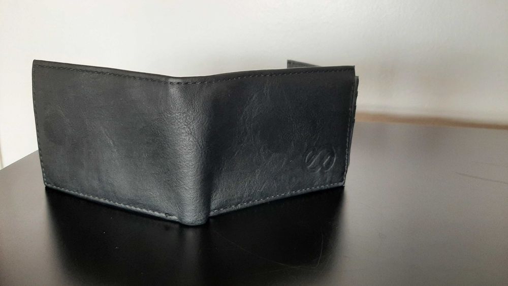 Carteira preta Silver