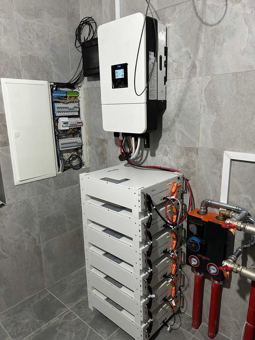 Продаж обладнання для сонячної станції в кредит 0% Deye 10квт