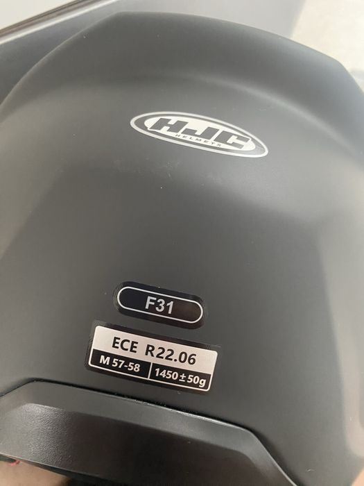 Kask Motocyklowy Hjc Nowy Czarny