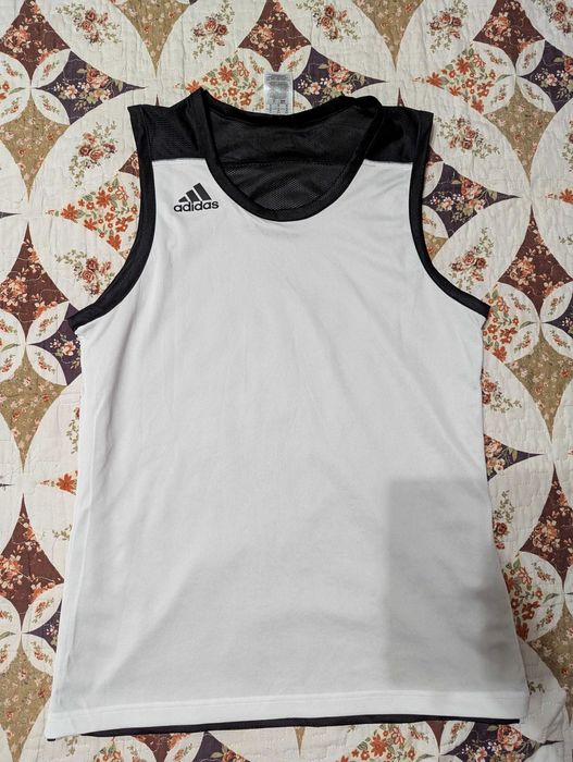 Мужская двухсторонняя баскетбольная майка Adidas, M