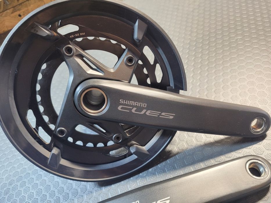Korba Shimano Cues 6010-2 z blatami 46 i 32 + osłona