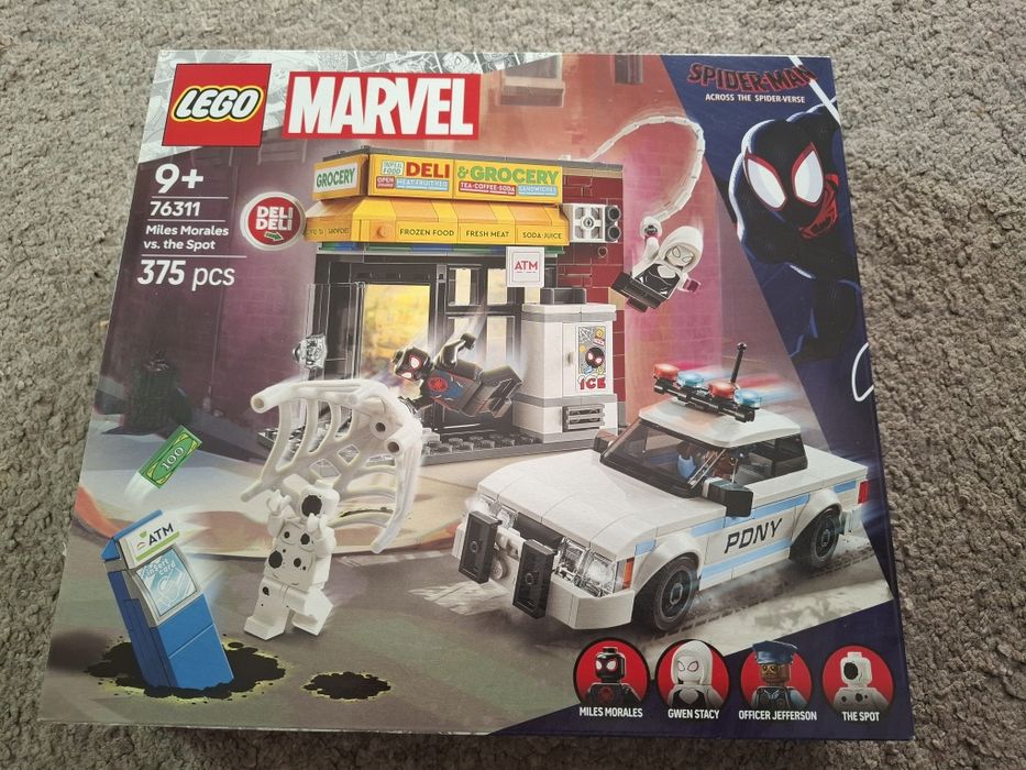 Lego 76311 Miles Morales vs The Spot