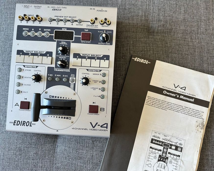 Mesa de mistura vídeo