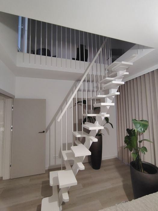 Schody loft konstrukcja stalowa