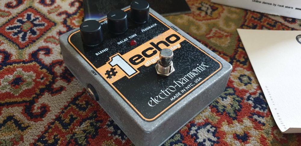 Pedal delay Electro Harmonix #1 Echo429006633598996481
