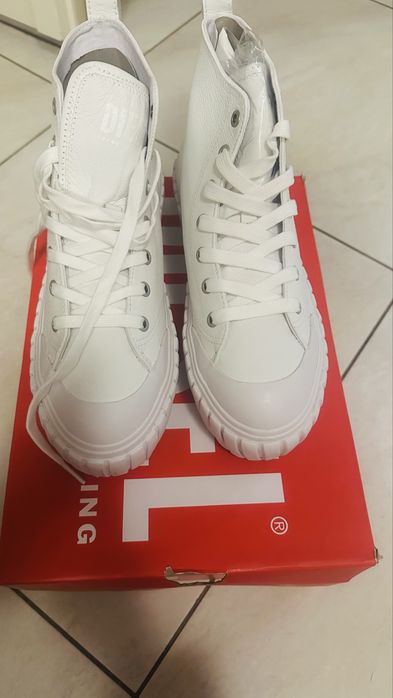 кеды Diesel, модель S-Hanami Mid X размер 40 телячья кожа  новые