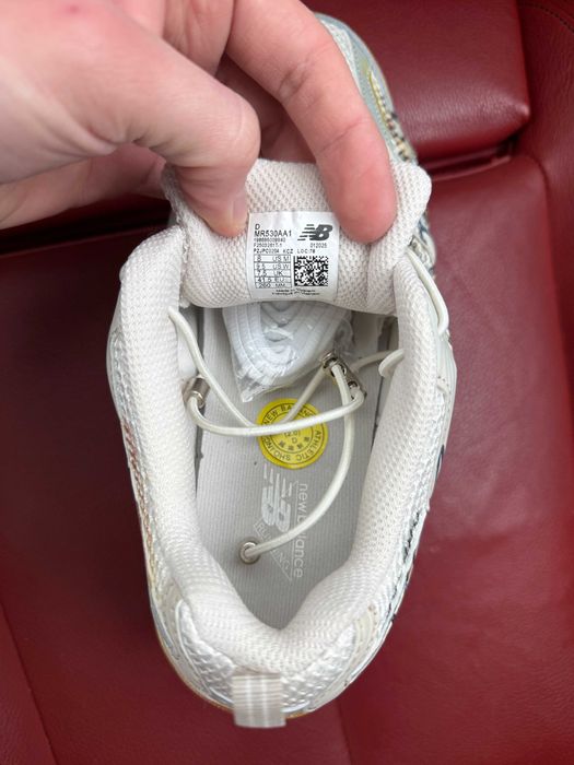 (ОПЛАТА ПІСЛЯ ОГЛЯДУ)New Balance 530 Custom White Beige Нью Беленс 530