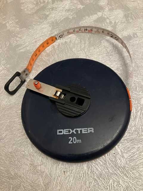 Taśma miernicza zwijana 20 m / 13 mm Dexter