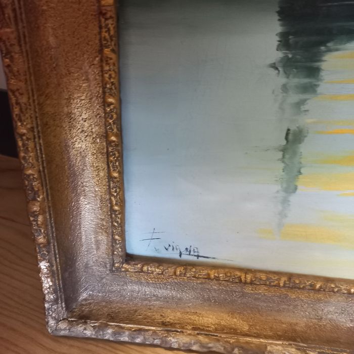 Óleo sobre tela.