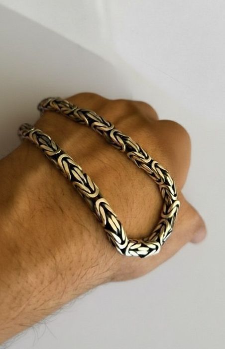 Срібний ланцюжок 90г серебряная цепочка серебро 925  срібна мужская