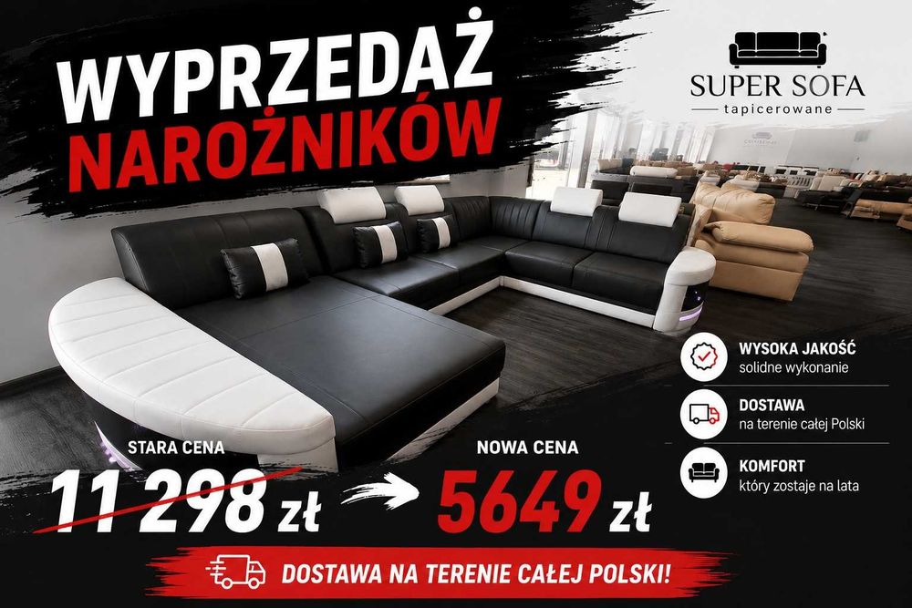 Narożnik Apollo - wyprzedaż
