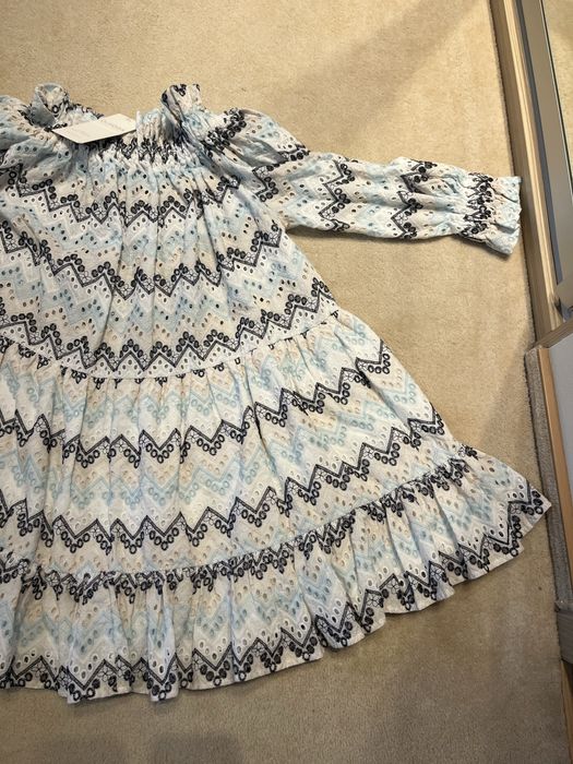 Sukienka z falbankami letnia