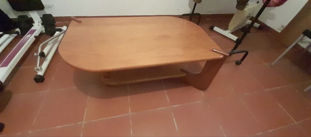 Mesa centro pinho mel