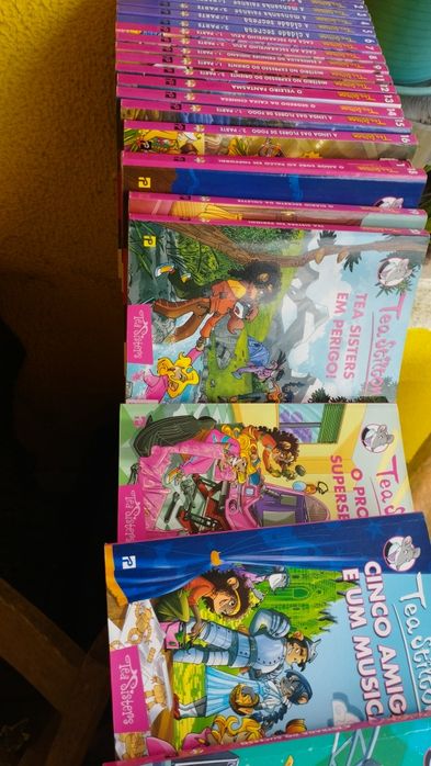 Livros colecção geronimo Stilton