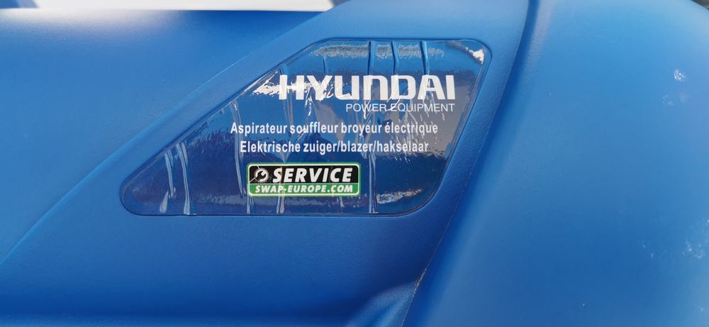 Soprador-aspirador-triturador eléctrico, Hyundai.