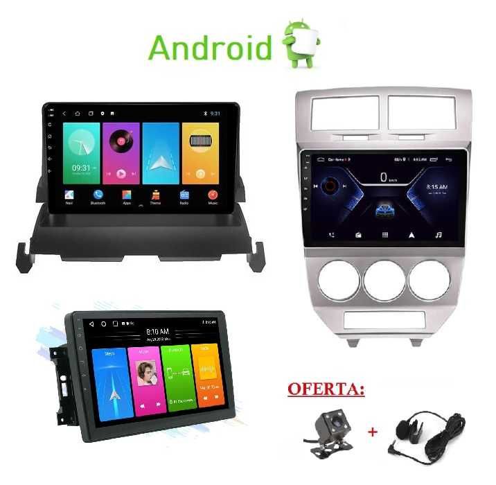 (NOVO) Rádio 2DIN DODGE • Caliber • Journey • Ram • Android GPS