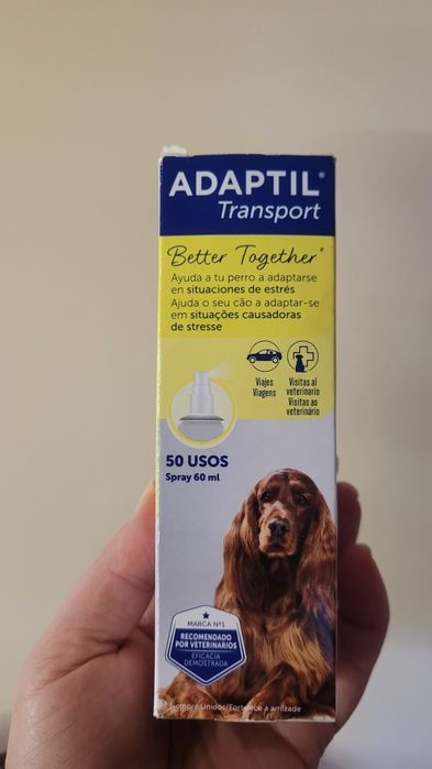 Успокоительное для собак Адаптил Adaptil Спрей с феромонами для коррек