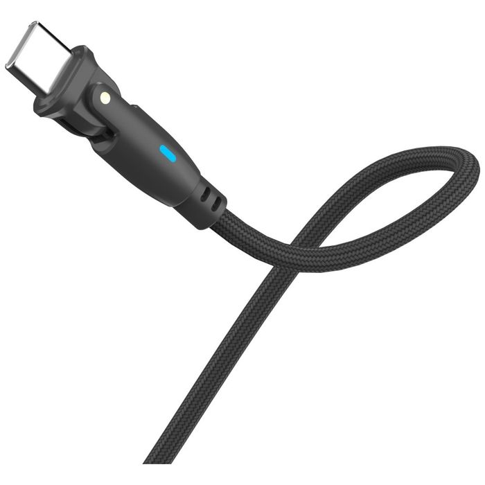 Kabel 3MK Hyper Cable N-SERIES USB-C do  USB-C 1m 20V/5A 100W czarny