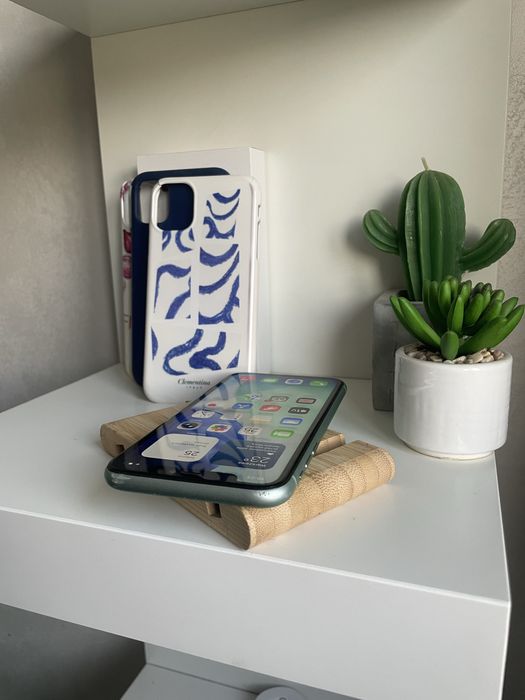 iPhone 11 Miętowy - Zestaw!