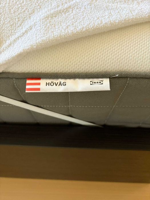 Cama IKEA casal 160x200 com 4 gavetões + estrado + colchão HÖVÅG + OFERTA