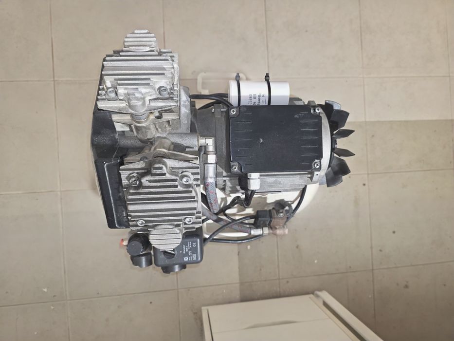 Compressor sem óleo.