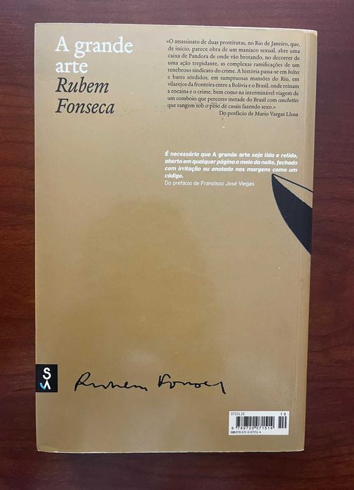 "A grande arte" de Rubem Fonseca