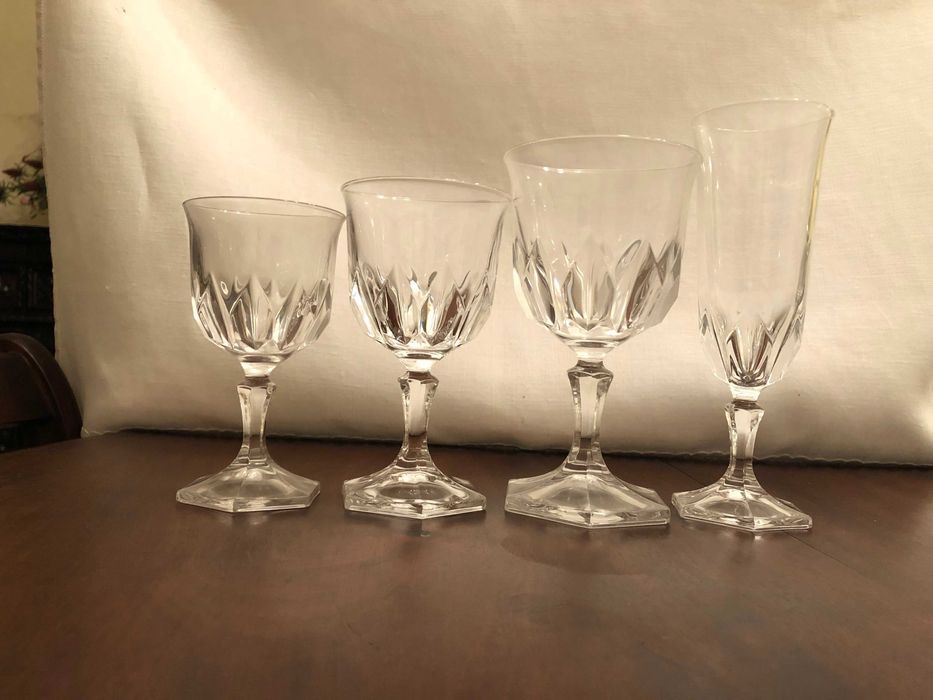 Copos cristal d'Arques Chaumont