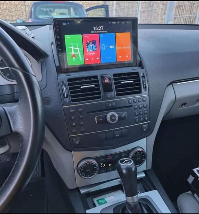 Entregas grátis Zona Grande Porto Rádio Android 14 Mercedes W204