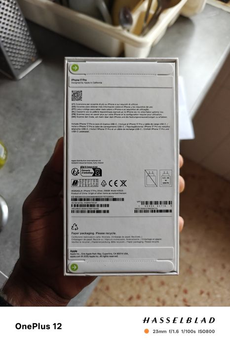 iPhones 17 pro novos 256Gb