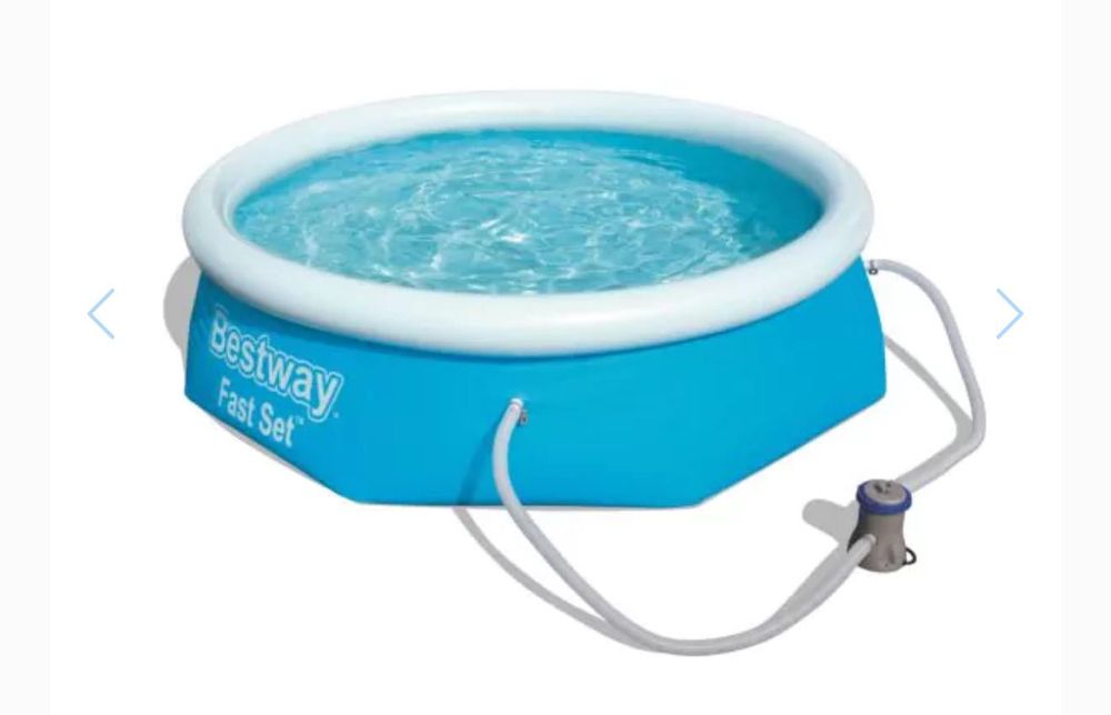Basen Bestway 2,44x61, pompa, chemia, filtr
